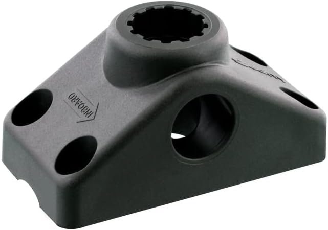 Scotty 241BK Side/Deck Mounting Bracket – Black Marine Mount Base for Rod Holders and Boating Accessories - Image 3