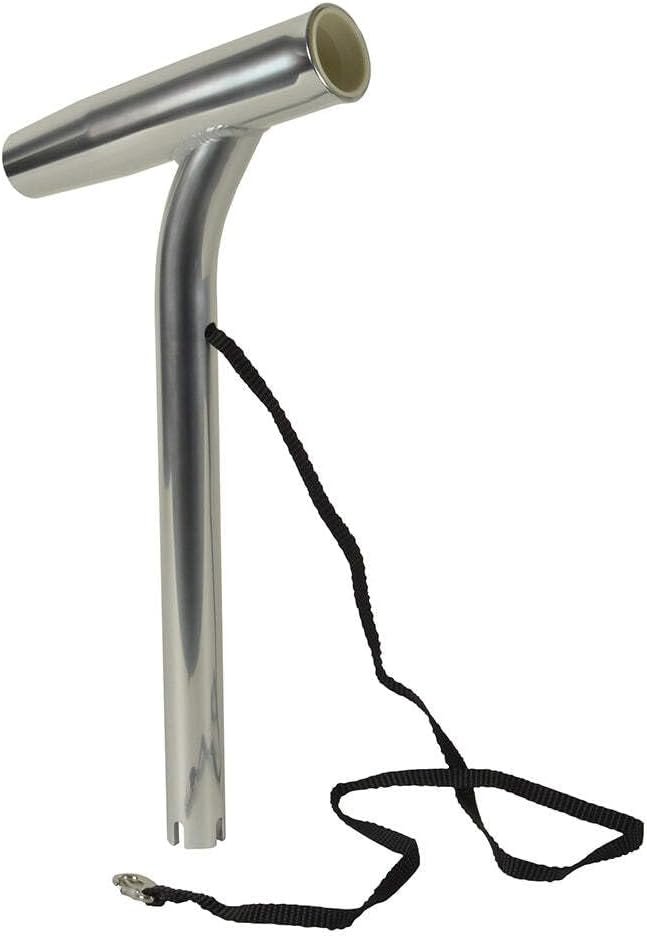 C.E. Smith 53800 Aluminum Outrigger Rod Holder – Marine Fishing Holder for Offshore Trolling Applications