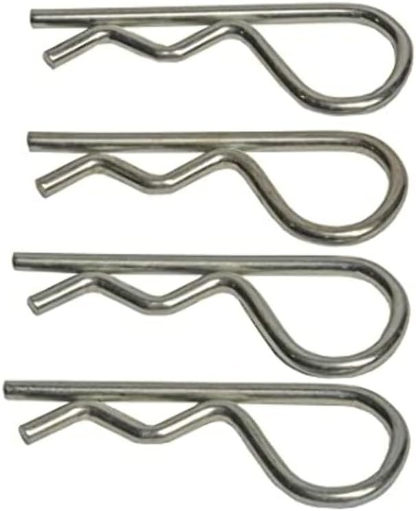 Husky Towing 33792 Bulk Spring Clip – 5/8 in Hitch Pin Retainer, Zinc-Plated Steel Trailer Hardware - Image 2