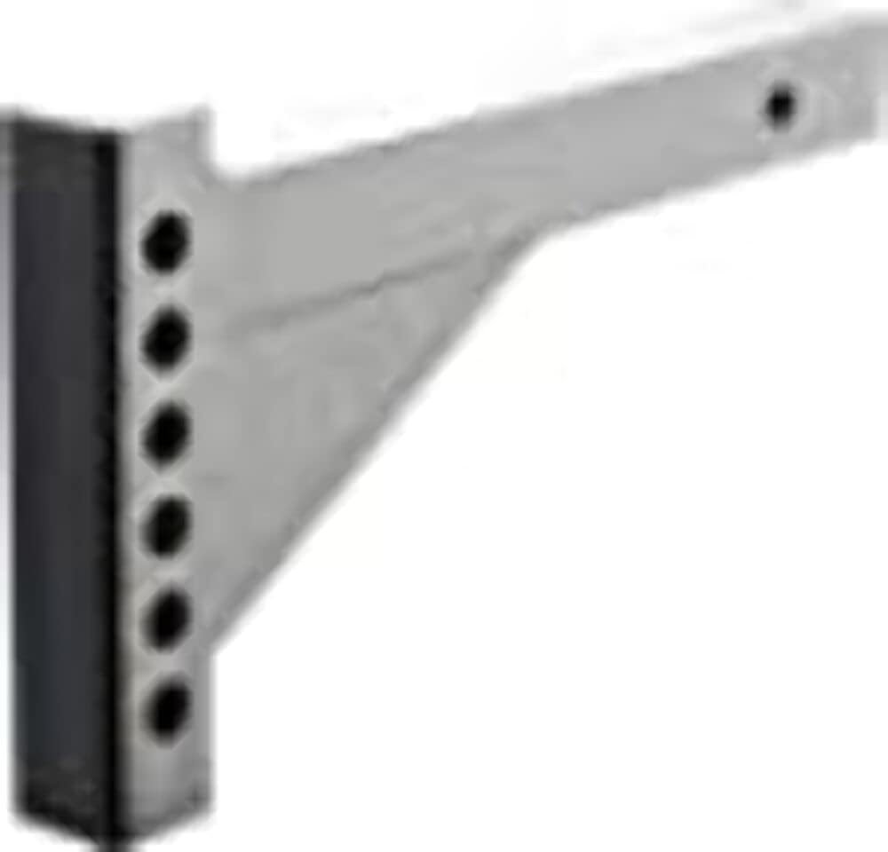 Equal-i-zer 90024500 Adjustable Ball Mount – 3in Drop, 7in Rise, 18in Extended Shank for Trailer Height Adjustment