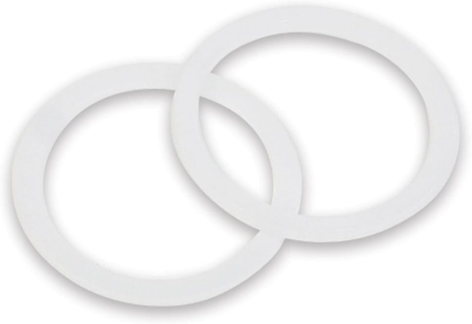 Holley 26-102 Nylon Inlet Gaskets – Carburetor Fuel Bowl Gasket Set – Pack of 2 Replacement Seals - Image 2