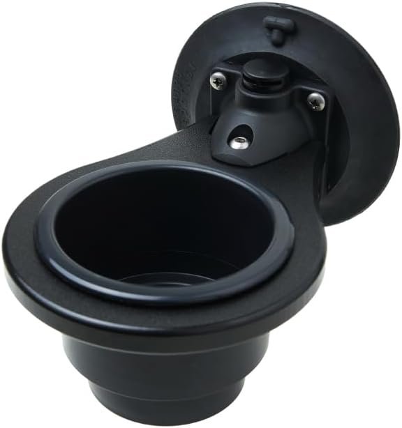 SeaSucker MC5314B Vertical Cup Holder – Single Black Vacuum-Mount Drink Holder for Boats, Vehicles, and Workspaces - Image 4
