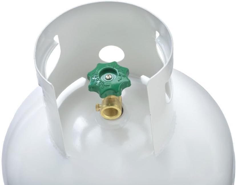 Flame King YSN100 100 lb Propane Cylinder – Steel LP Gas Tank with POL Valve and High-Capacity Fuel Storage - Image 2