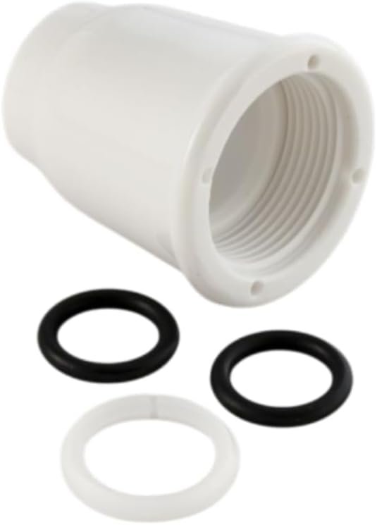 Empire Brass CRD-SPTNUT-W Spout Nut Kit – White Faucet Spout Retainer with O-Ring for U-YWI800RSW Faucets – 5 x 1 x 1 in - Image 2