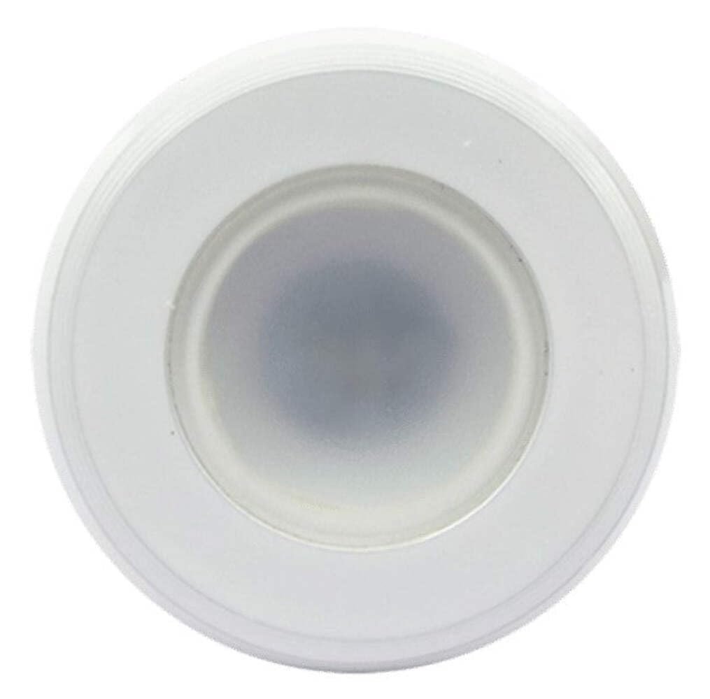 Shadow-Caster SCM-DL-CC-WH Marine Down Light – RGB Color-Changing LED, White Housing, Flush Mount, Waterproof Construction