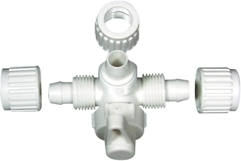 Elkhart Supply 16910 1/2in PEX 3-Way Valve – Three-Port Plumbing Control Valve for RV and Water System Applications - Image 2