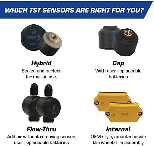 Truck System Technologies TST507RVS2 507 Cap Sensors – Two Replacement TPMS Sensors with User-Replaceable Batteries - Image 4