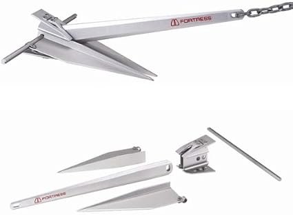 Fortress Guardian G85 Aluminum-Alloy Anchor – 40 lb Lightweight Marine Anchor for Cruising and Offshore Boats - Image 2