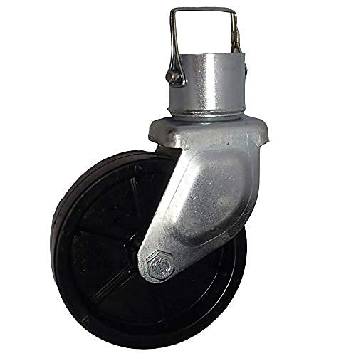 Pro Series Trailer Jack Caster Wheel – 6 Inch Diameter, 1200 lb Capacity, Swivel Design - Image 2