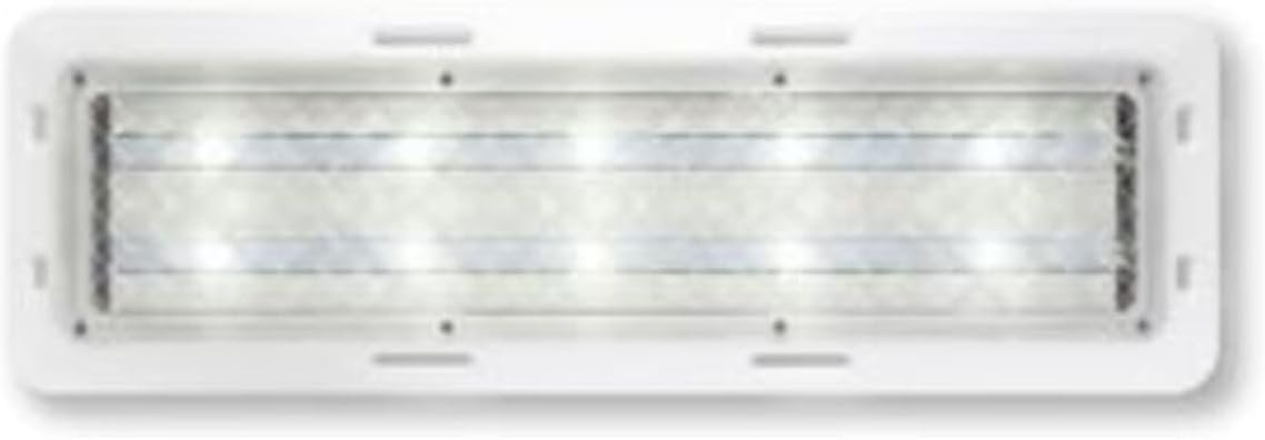 Optronics ILL10CCBP Opti-Brite LED Interior Light – 10 LED Cool White Surface-Mount Fixture with Polycarbonate Lens