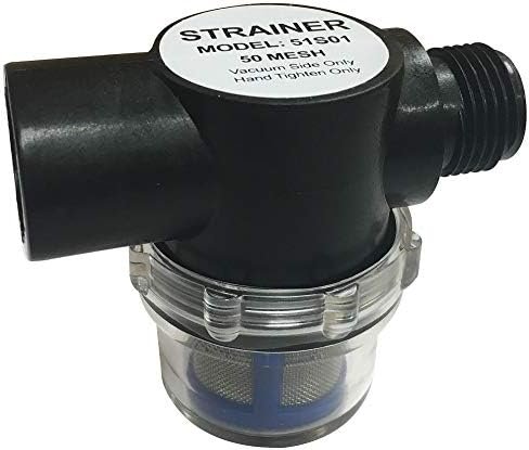 Aqua Pro 21850 Pump Strainer – 1/2in Male/Female NPS Ports with 50 Mesh Stainless Screen for Fresh Water Pumps - Image 3