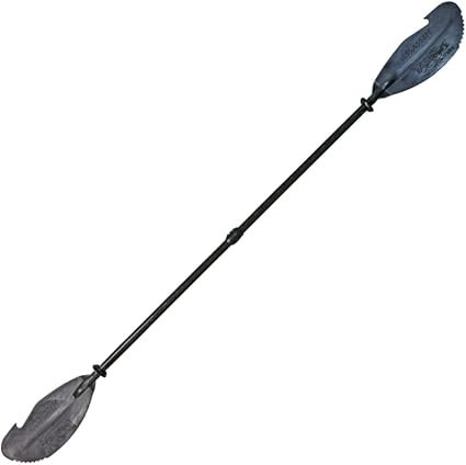 YakGear 60017 Assassin Full Kayak Paddle – Adjustable 250-260cm Carbon Hybrid Shaft with Oversized Nylon Blade