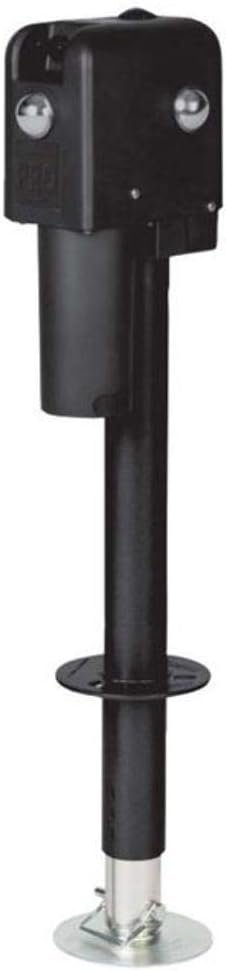 Suspension Pro 88142 SP3500 Electric Trailer Jack – 3500 lb Lift Capacity, White Finish, Weather-Resistant Housing