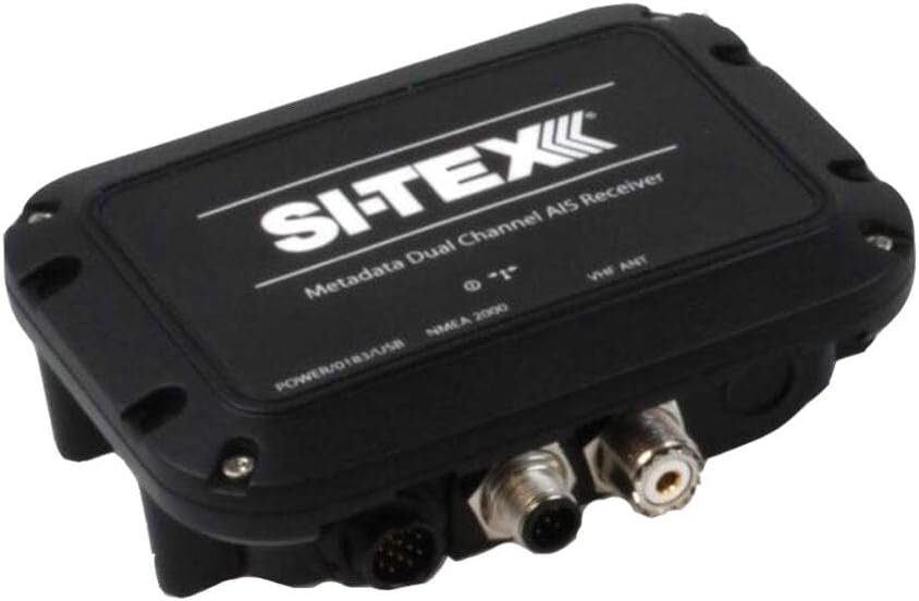 SI-TEX MDA-2 AIS Receiver – Four Interface Connectivity, Dual Channel AIS Reception, NMEA Integration for Marine Navigation