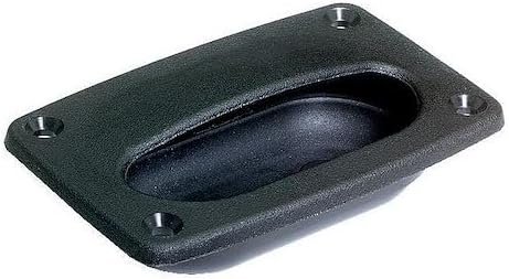Attwood 20271 Flush Hatch Pull – Stainless Steel Marine Lift Ring for Boat Hatches and Deck Panels