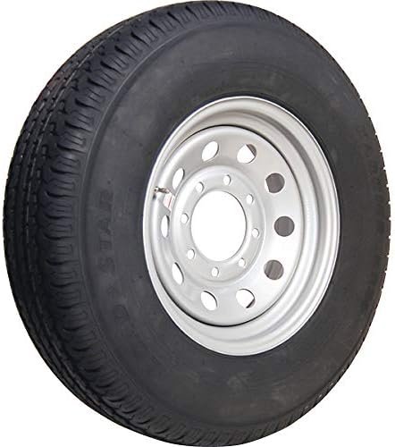 Americana 34947 KR35 Trailer Tire and Wheel Assembly – ST235/80R16 Load Range E on 8-Lug Silver Modular Wheel - Image 2