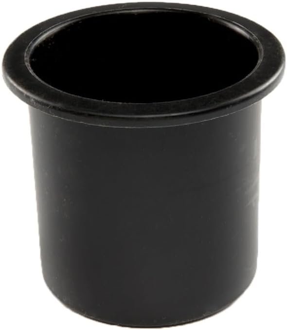Whitecap 3511BD Black Nylon Flush Cup Holder – 4in Recessed Marine Beverage Holder - Image 3