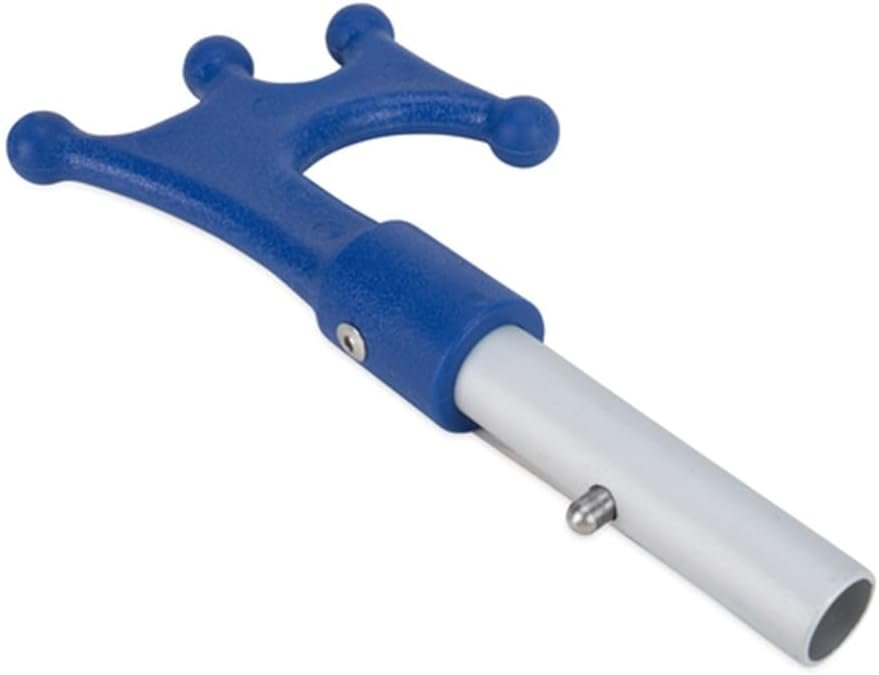 Camco 41914 Telescoping Boat Hook Handle – 5ft to 9ft Anodized Aluminum Pole with TPE Comfort Grip - Image 3