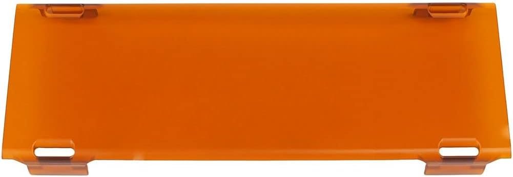 RIGID Industries 110994 10in E-Series/RDS Amber Pro Cover – Snap-On Lens Protection for 10in Light Bars
