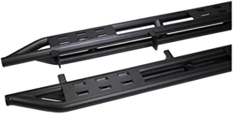 TrailFX BR011T Bronco 4-Door Rocker Protection Step – Matte Black Powder-Coated Steel – Set of 2 with Welded Step Plates - Image 6