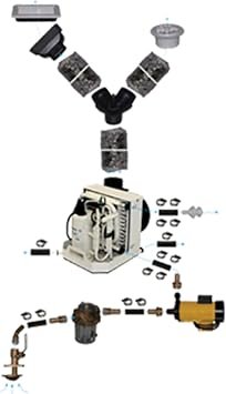 Webasto 5012465A A/C Kit FCF Platinum PM1000 – 16000 BTU Marine Air Conditioner 230V Self-Contained System