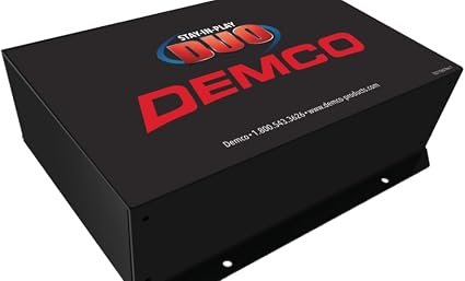 Demco 9599018 Stay-IN-Play DUO Supplemental Braking System – Wireless CoachLink Monitor for Hydraulic Brake Motorhomes