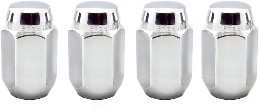 McGard 64000 Chrome Steel Wheel Lug Nuts – 1/2-20 Thread, Factory Steel Wheel Fitment, 13/16in Hex, Set of 4 - Image 5