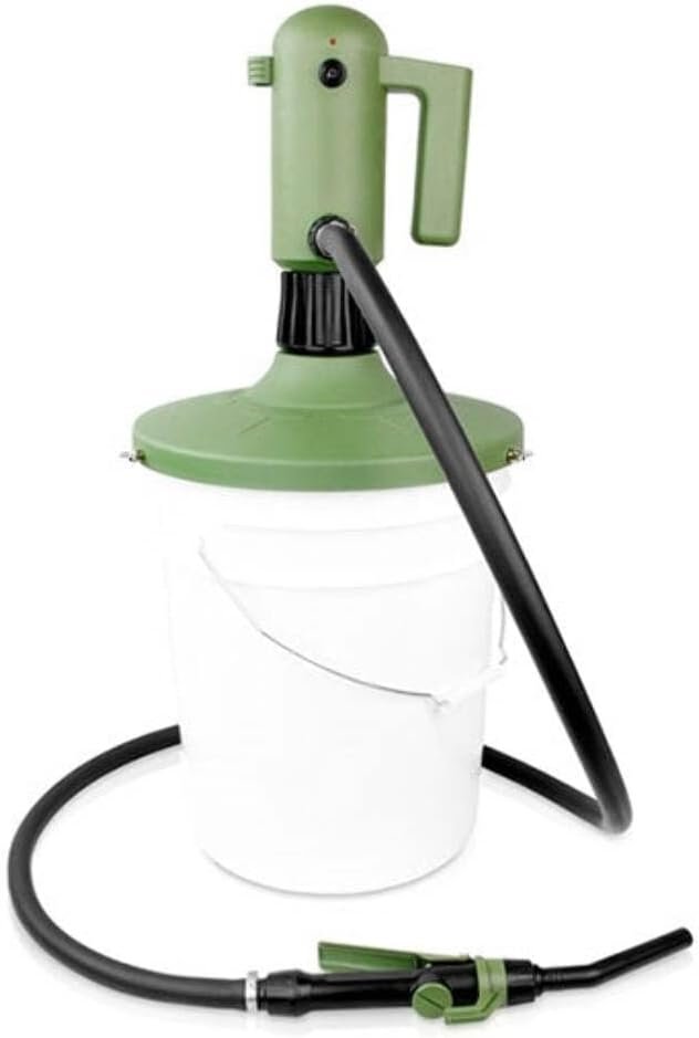 Tera Pump 20078 TRPAIL Electric Pail Pump – Battery-Powered Transfer Pump for 5 Gallon Pails and Utility Containers - Image 2