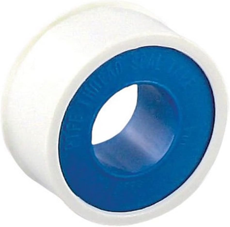 Valterra A050260 PTFE Thread Seal Tape – 1/2 Inch x 260 Inch Roll – 0.0035 Mil High-Density White Thread Tape