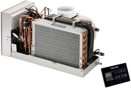 Uflex VELAIR Compact i14 VSD Smart 24832JU Marine Air Conditioner – 6,000-16,000 BTU Variable Speed 115V Wi-Fi Control