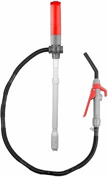Tera Pump 20082 TREP01-T Telescopic Battery Pump – Portable D-Cell Powered Transfer Pump for Fuel and Utility Liquids