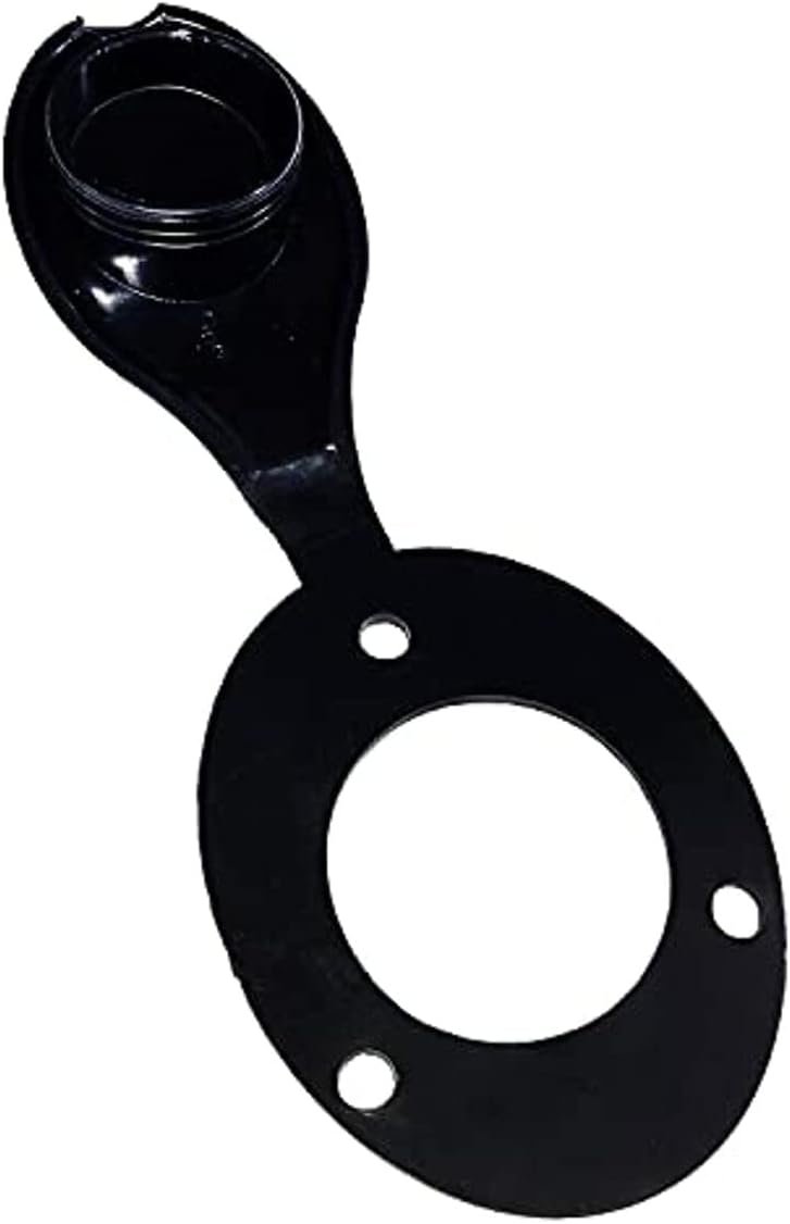 Attwood 14771 Rod Holder Cap – 15 Degree Flush Mount Stainless Steel Marine Fishing Insert