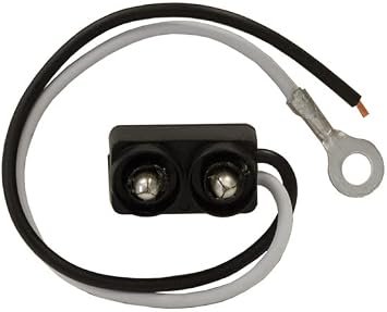 Buyers Products 5620250 Male 2-Pin Inline Plug – 6 Inch Trailer Wiring Connector 25-Pack