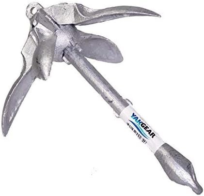 YakGear AB3 Anchor in a Bag Grapnel Anchor System – 3.3 lb Folding Anchor with 25 ft Rope, Buoy and Storage Bag - Image 3