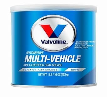 Valvoline 632 Multi-Purpose Bearing Lubricant – 1 lb Tub High-Temperature Grease for Wheel Bearings and Industrial Equipment