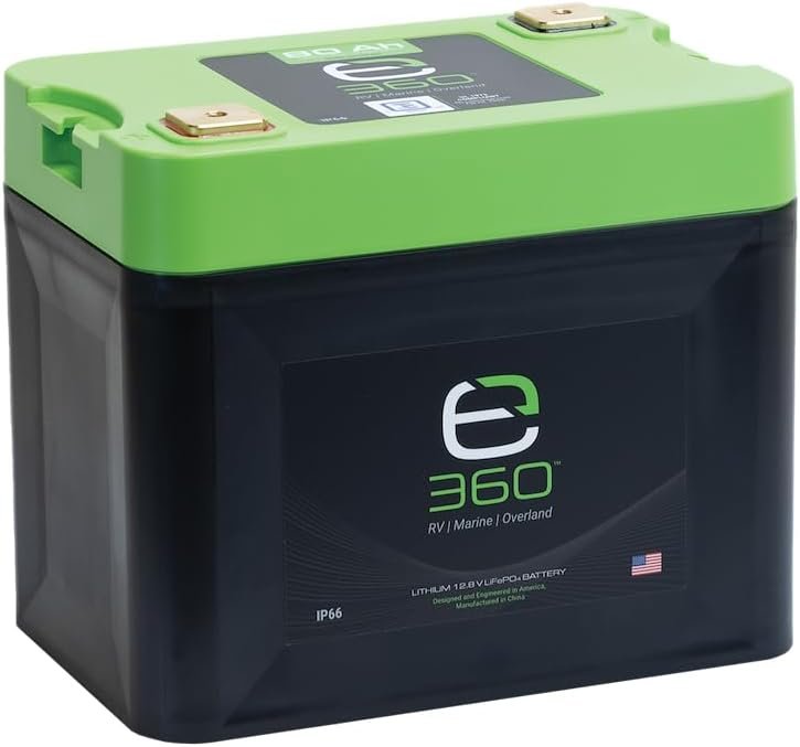 Expion360 EXG2480C Group 24 Lithium Battery – 12.8V 80Ah LiFePO4 Deep Cycle Battery for RV and Marine Use - Image 4