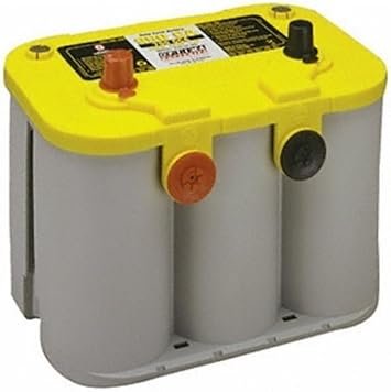 Optima YellowTop D34/78 AGM Battery 8014-045 – Group 34/78 Dual-Purpose Battery with 750 CCA and Dual Terminal Design