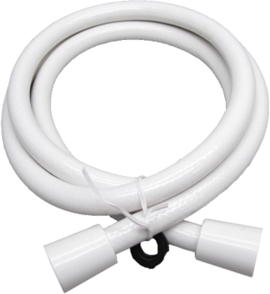 Empire Faucets CRDDXHS80W Shower Hose – 60 in Metal Flexible Hose, White Finish for Handheld Shower Systems