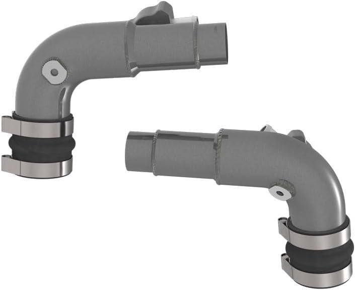K&N 77-1013KC Charge Pipe Kit – Aluminum Intercooler Pipes for Toyota Tundra 3.4L Twin Turbo with Up to 12.3 HP Gain - Image 2