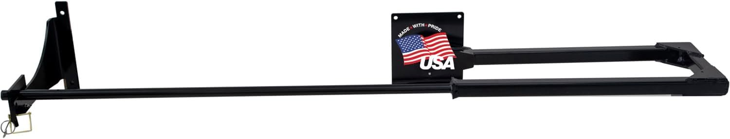 Buyers Products TCH14V Swing-Away Traffic Cone Holder – Front Bumper Mount, Holds up to 15 Cones, Powder-Coated Steel