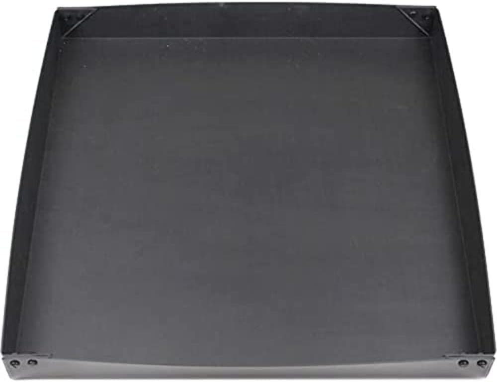 Pinnacle 182835 Washer Dryer Drain Pan – 24 x 24 in HDPE Protection Tray with Flip-Up Side Installation Flap