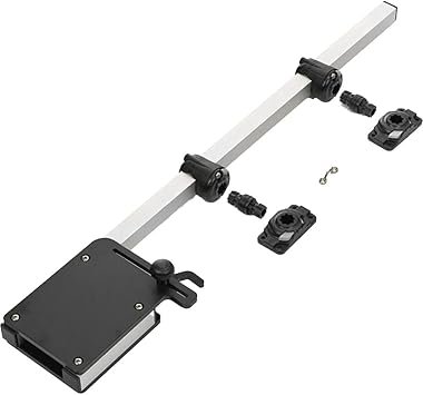 RAILBLAZA 4409111 Kayak Motor Mount Bracket – Adjustable Transom Mount for Electric Trolling Motors