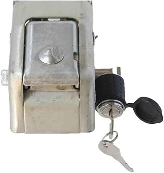 C.T. Johnson RC1 Trailer Coupler Latch Lock – Stainless Steel Pin Lock for Trigger-Style Trailer Couplers