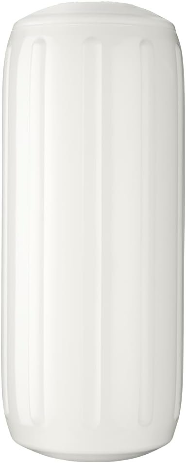 Polyform 20953038 Center Tube Fender – 8.5 x 20.5 Inch Marine Fender, Through-Tube Design for Dock Protection