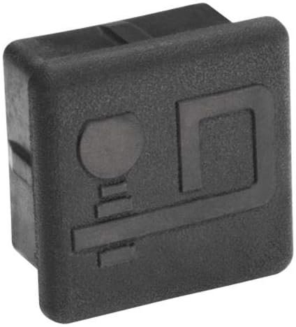 Draw-Tite 7010 Receiver Tube Cover – Black Hitch Receiver Plug for Standard Trailer Hitch Openings - Image 2