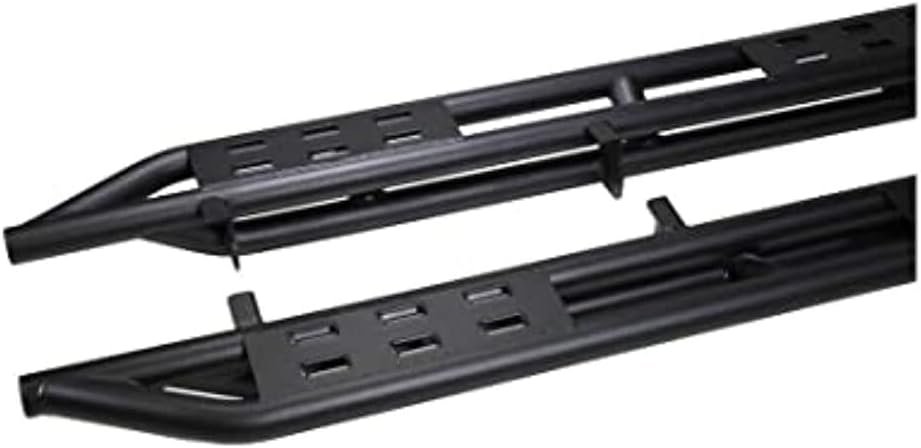TrailFX BR011T Bronco 4-Door Rocker Protection Step – Matte Black Powder-Coated Steel – Set of 2 with Welded Step Plates - Image 7