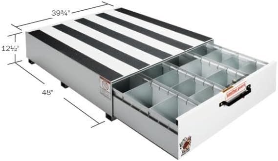 Weather Guard 3383 Pack Rat Drawer Unit – 48in Steel Roll-Out Storage Drawer with 425 lb Capacity and Tall Profile Design - Image 3