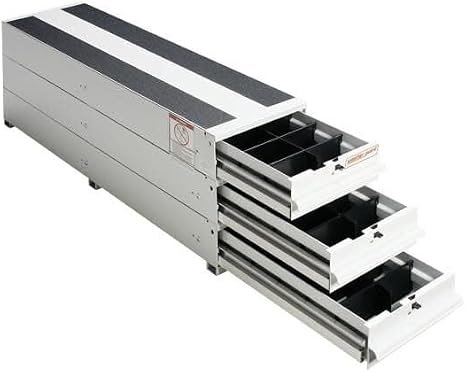 Weather Guard 327-3 Itemizer Drawer Unit – Steel Storage Organizer with Multiple Small-Parts Drawers for Service Vehicles