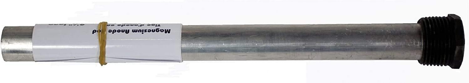 Aqua Pro 69716 Water Heater Anode Rod – 9.5in Magnesium Rod with 3/4in MPT Threads, Lead-Free Single Pack - Image 2
