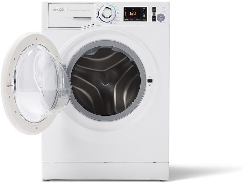 Westland Splendide WDC7200XCD Ventless Washer Dryer Combo – 120V White Laundry Center with Condensing Dry System